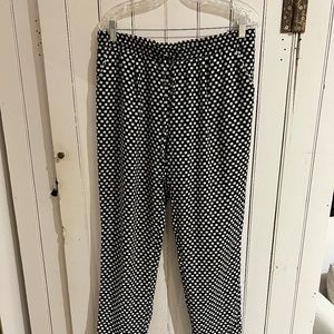 Zac & Rachel | Black and white checked trousers, size L